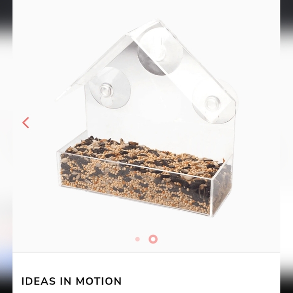 Ideas In Motion | Other | Nwt Ideas In Motion Window Bird Box Feeder ...
